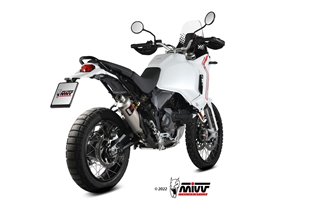 sistema di scarico terminale D.053.LDKT Mivv DAKAR TITANIO Ducati Desertx 2022-2024