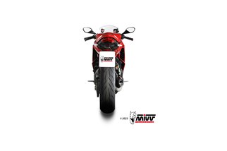 Sistema di scarico terminale D.054.LDRX Mivv DELTA RACE INOX Ducati Supersport 950/S 2021-2024