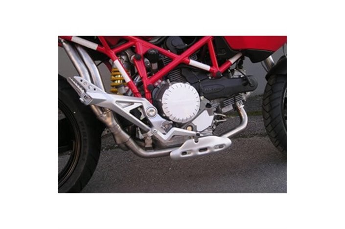 Ducati-Dekatalisatoren Multistrade 1100 ds Marbing Inox-Zulassung