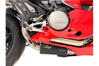 SCARICO COMPLETO WSS REPLICA TERMIGNONI D22009400INC DUCATI STREETFIGHTER V2 2021-2023 NON OMOLOGATO TITANIO INOX