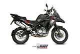 Silencieux Echappement Mivv Speed Edge Inox Benelli Trk 502 X 2018 - 2022