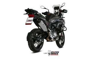 Silencieux Echappement Mivv Speed Edge Inox Benelli Trk 502 X 2018 - 2022