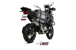 Silencieux Echappement Mivv Speed Edge Inox Benelli Trk 502 X 2018 - 2022