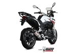 Terminale Scarico Mivv Oval Titanio Con Coppa Carbonio Benelli Trk 251 2019 - 2022