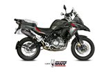 Silencieux Echappement Mivv Ovale Carbone Avec Coupelle Carbone Benelli Trk 502 X 2018 - 2022