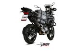 Silencieux Echappement Mivv Ovale Carbone Avec Coupelle Carbone Benelli Trk 502 X 2018 - 2022