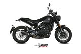 Terminale Scarico Mivv Oval Carbonio Con Coppa Carbonio Benelli Leoncino 500 2017 - 2022