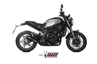 Terminale Scarico Mivv Mk3 Black Inox Nero Benelli Leoncino 800 2022 - 2022