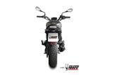 Schalldämpfer Escape Mivv Mk3 Schwarz Schwarz Edelstahl Benelli Leoncino 800 2022 - 2022