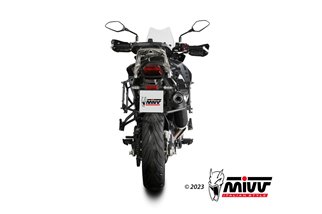 Sistema di scarico Terminale E.012.LEC Mivv OVAL CARBONIO CON COPPA CARBONIO Benelli TRK 702/X 2023-2024