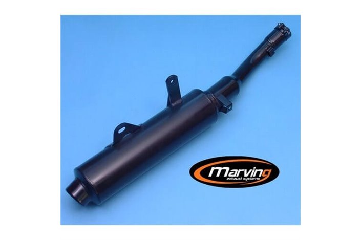 SILENCER EXHAUST MARVING APPROVED KAWASAKI KLR 600 E KL600A / B 1986 1993