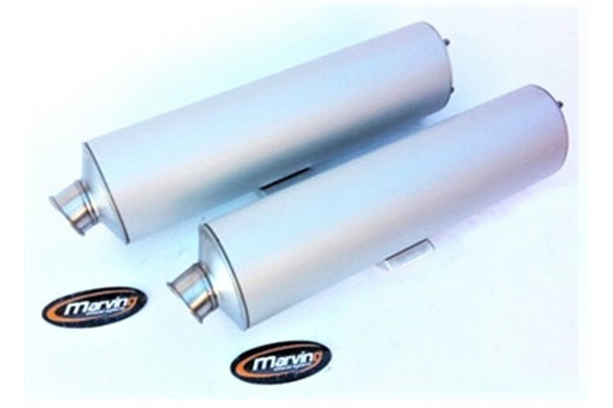 EXHAUST SILENCERS APPROVED ALUMINUM MARVING DUCATI 996 1999-2002