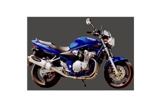 Échappement Terminal d'échappement Auspuff Suzuki GSF 600 Bandit 2000 2004 Aluminium de marge