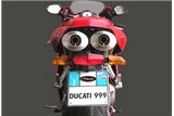 Échappement Ducati 749 s Bornes d'échappement en aluminium d'aluminium de marge