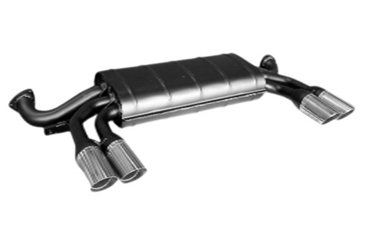 ANSA FR 3220 SPORT EXHAUST SILENCER APPROVED FERRARI 328 GTB GTS 85 89