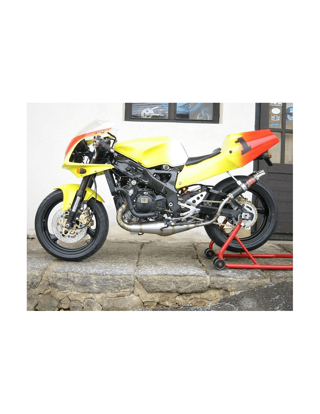 Full System Jl Exhausts Stainless Steel Side-Side Style Yamaha Tzr250 V2