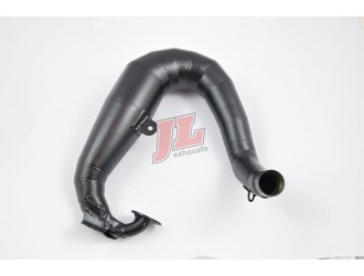 Scarico Terminale JL Smallframe Curlyo Nero Vespa Pk