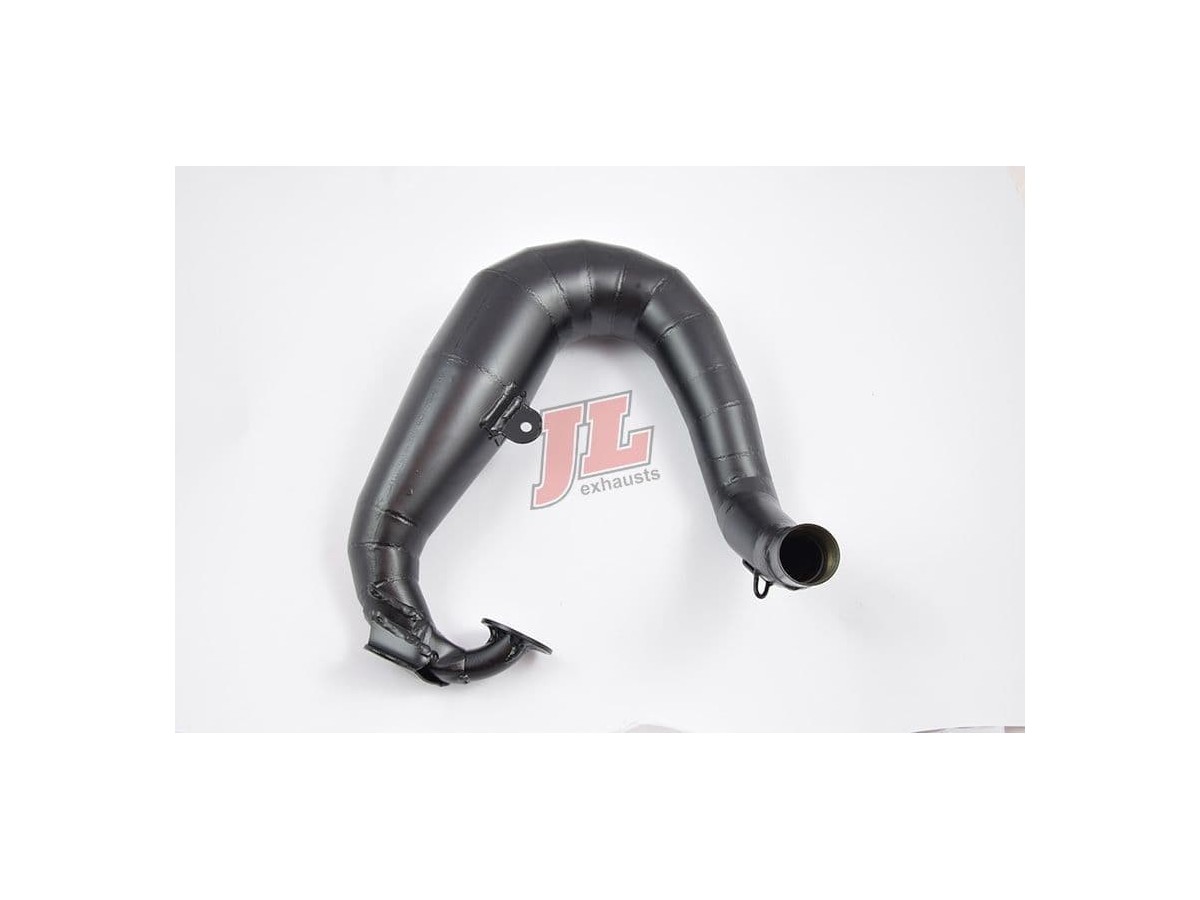 Silencer Jl Exhausts Smallframe Curly Black Vespa Pk