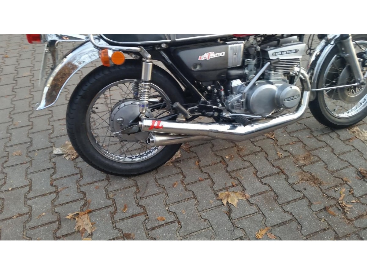 Suzuki gt550 outlet exhaust