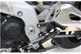 RearsetsFxr Black Gilles Tooling Aprilia Tuono V4 1100 Rr Factory Ty 2015 - 2016