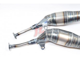 Silencer Jl Exhausts Side-Side Mild Steel Yamaha Tz250 H