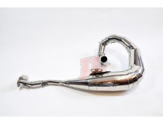 Silencer Jl Exhausts Ts1 Race Bolt-On Stainless Polished...