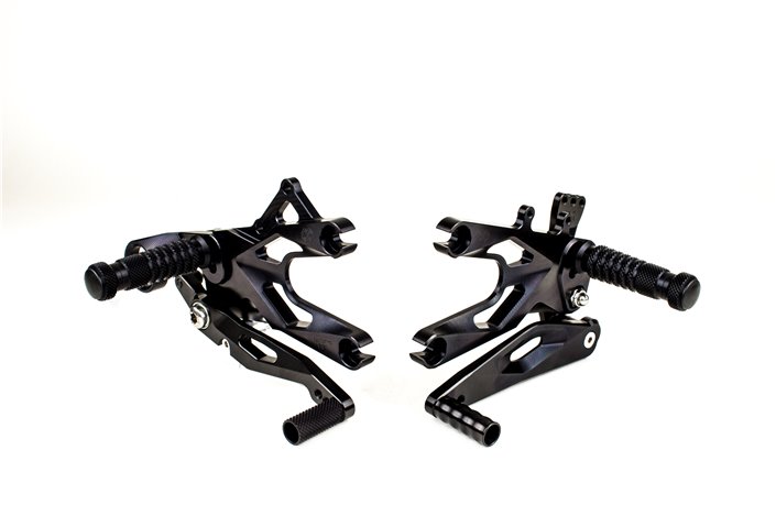 Système De Repose-Pieds Fxr Noir Gilles Tooling Bmw Hp 4 K10 2012 - 2015