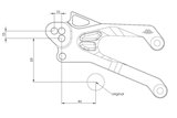 Système De Repose-Pieds Fxr Noir Gilles Tooling Yamaha Yzf-R3 Rh12 2019 -