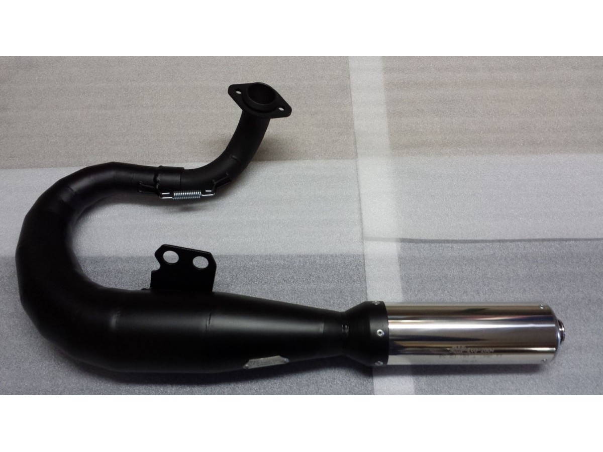 Échappement Silencieux Jl Exhausts Evo 2003 Noir Hi-Torque Main Gauche Vespa T5-125