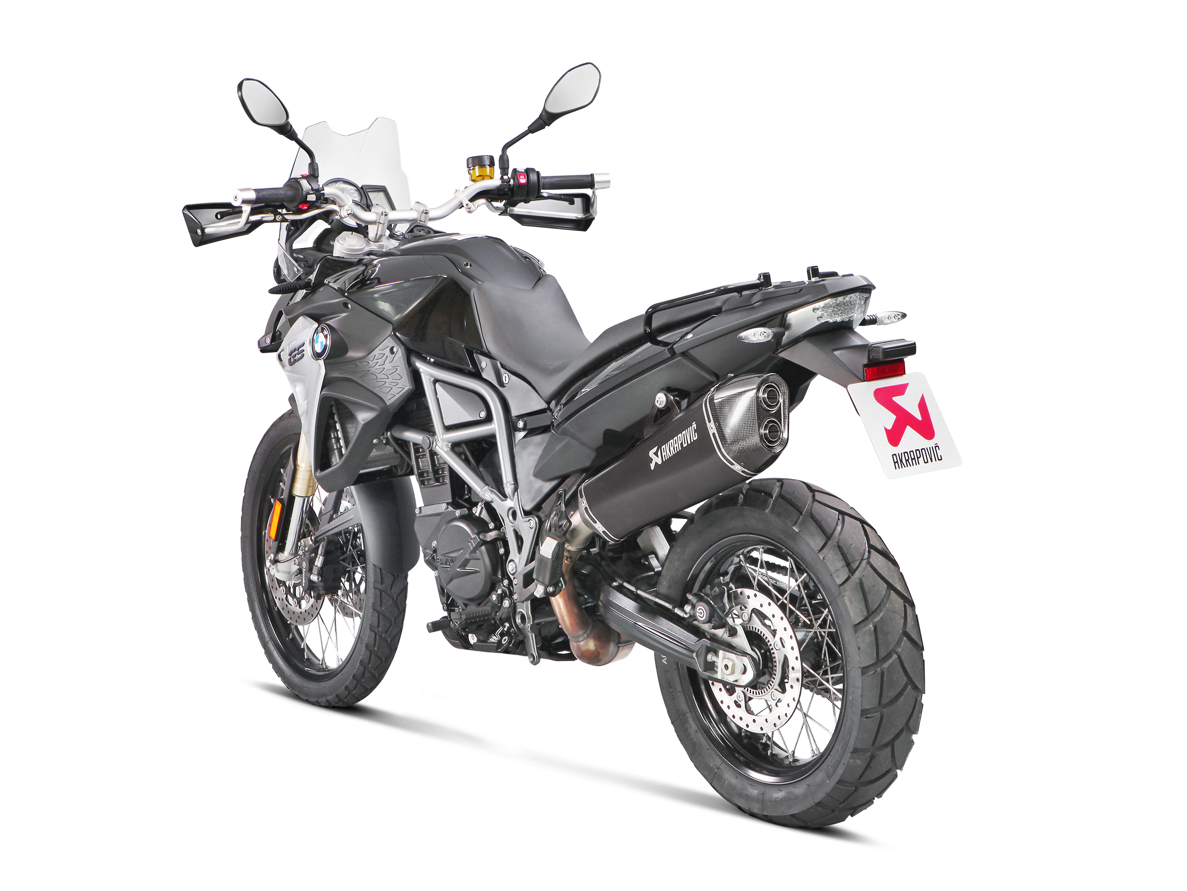 Silencer Exhaust Akrapovič Slip-On Line Titanium Bmw F 800 Gs