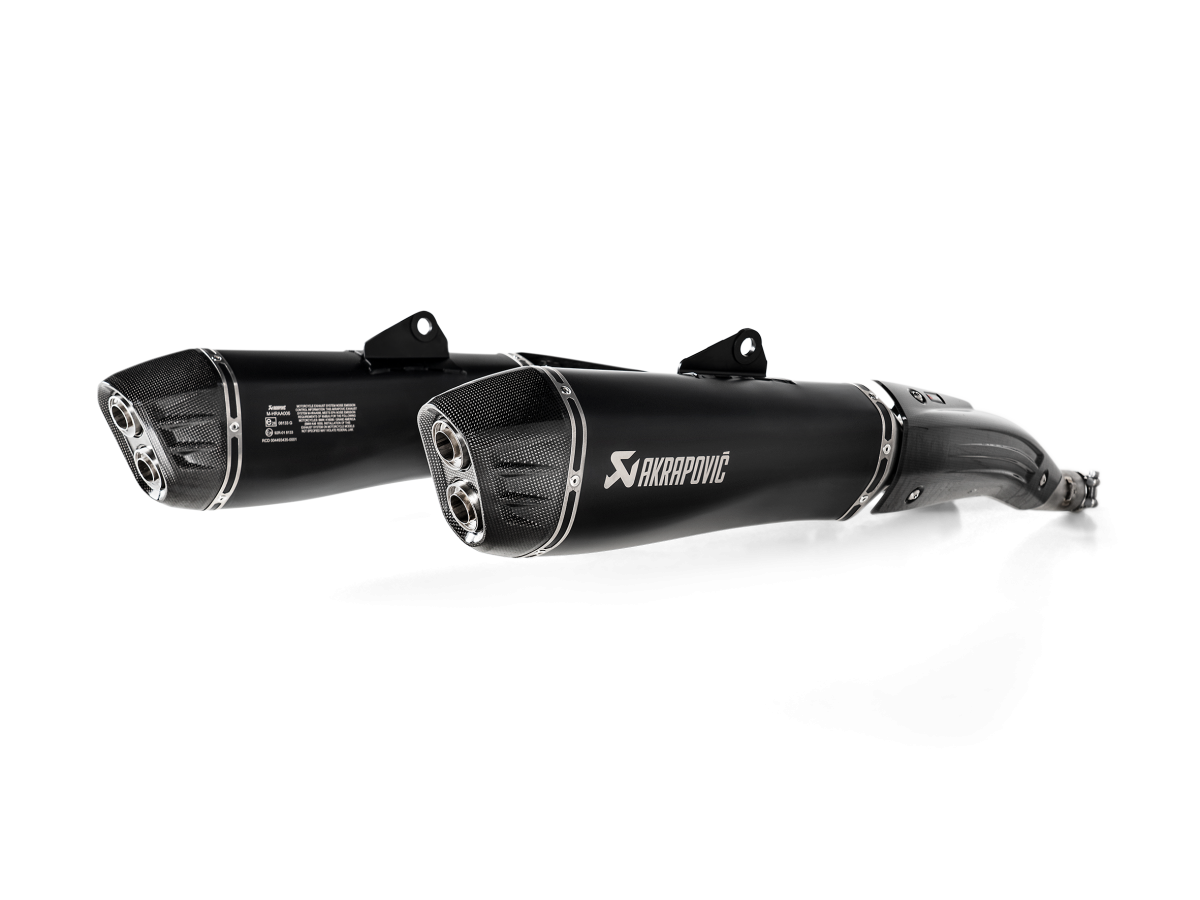 Silencer Exhaust Akrapovič Slip-On Line Titanium Bmw K 1600 B - Grand America (2017 - 2020)