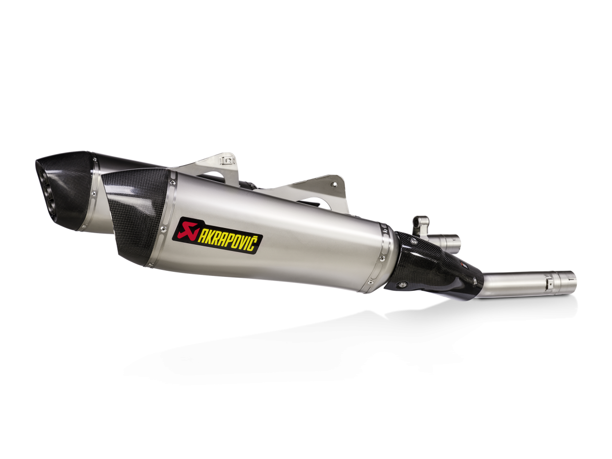Silencer Exhaust Akrapovič Slip-On Line Titanium Bmw K 1600 Gt-Gtl (2011 - 2023)