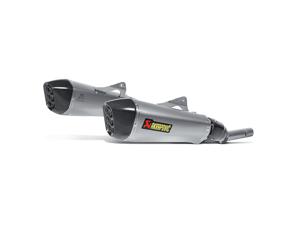 Silencer Exhaust Akrapovič Slip-On Line Titanium Bmw K 1600 Gt-Gtl (2011 - 2020)