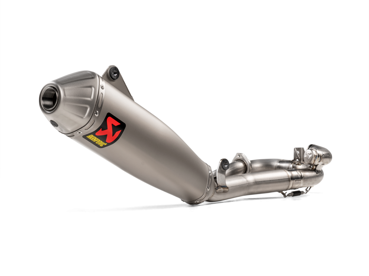 Full System Exhaust Akrapovič Evolution Line Titanium Fantic Xef 450 (2022 - 2023)