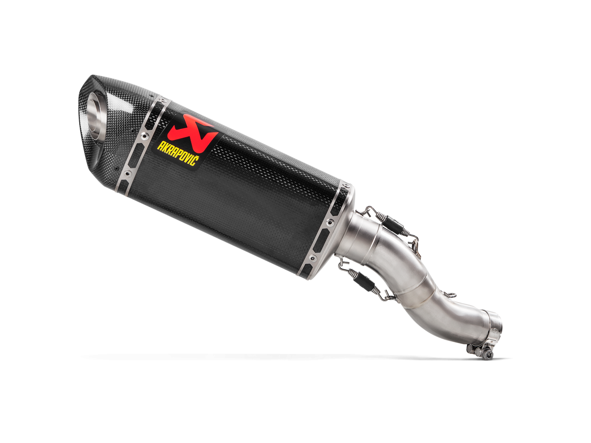 Silencer Exhaust Akrapovič Slip-On Line Carbon Honda Cbr250Rr (2017 - 2023)