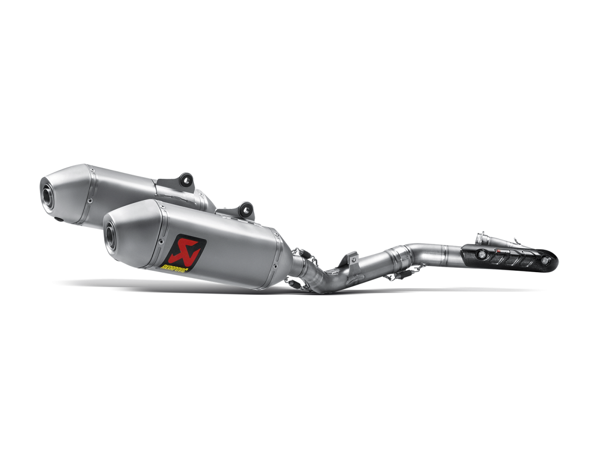 Sistema Di Scarichi Completi Akrapovic S-H4MR15-QTA in Titanio Honda Crf450R-Rx 2015 - 2016