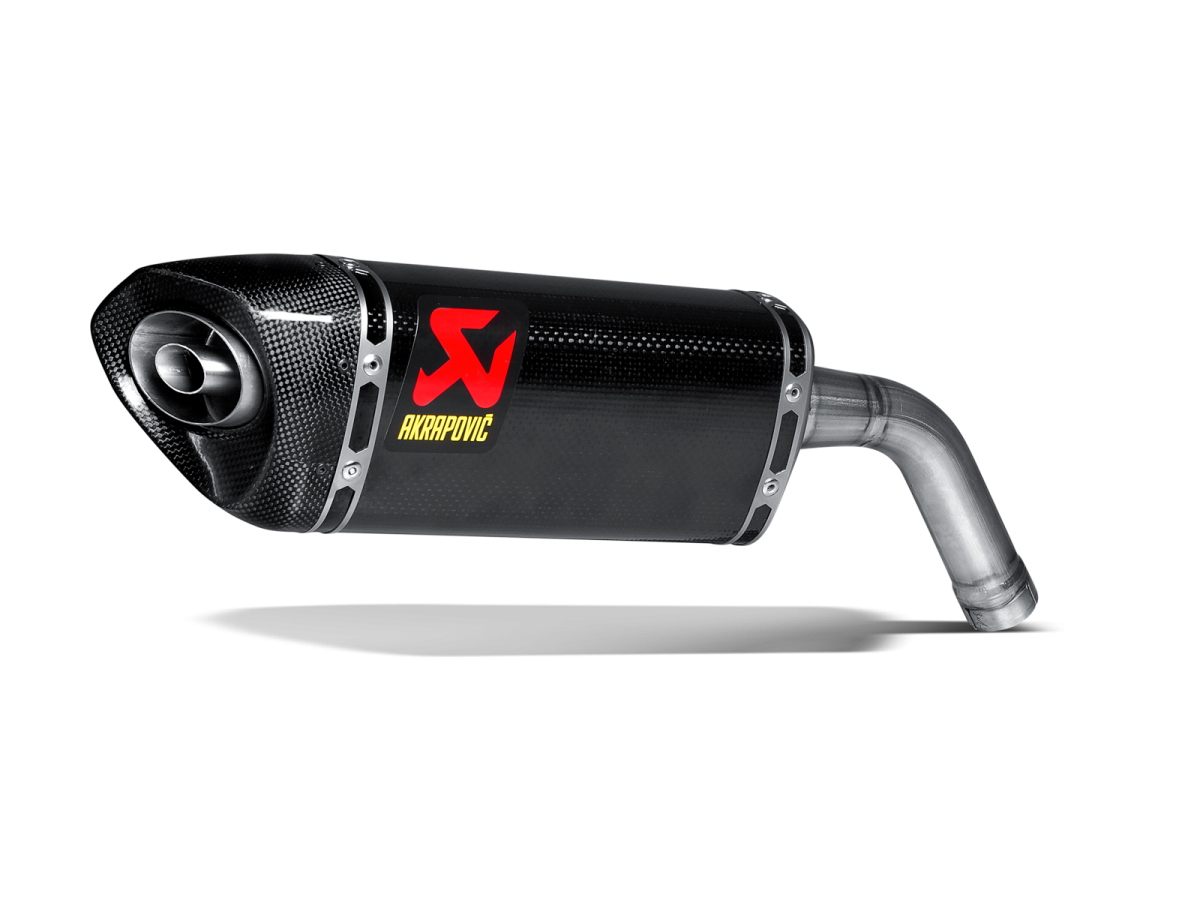 Silencer Exhaust Akrapovič Slip-On Line Carbon Honda Msx125 - Grom (2013 - 2015)