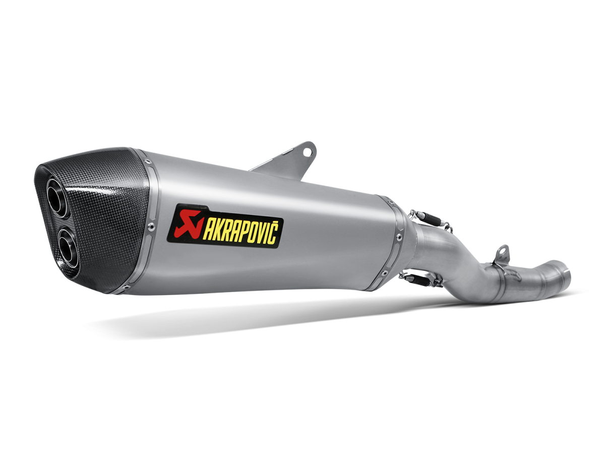Silencer Exhaust Akrapovič Slip-On Line Titanium Kawasaki 1400 Gtr (2008 - 2017)