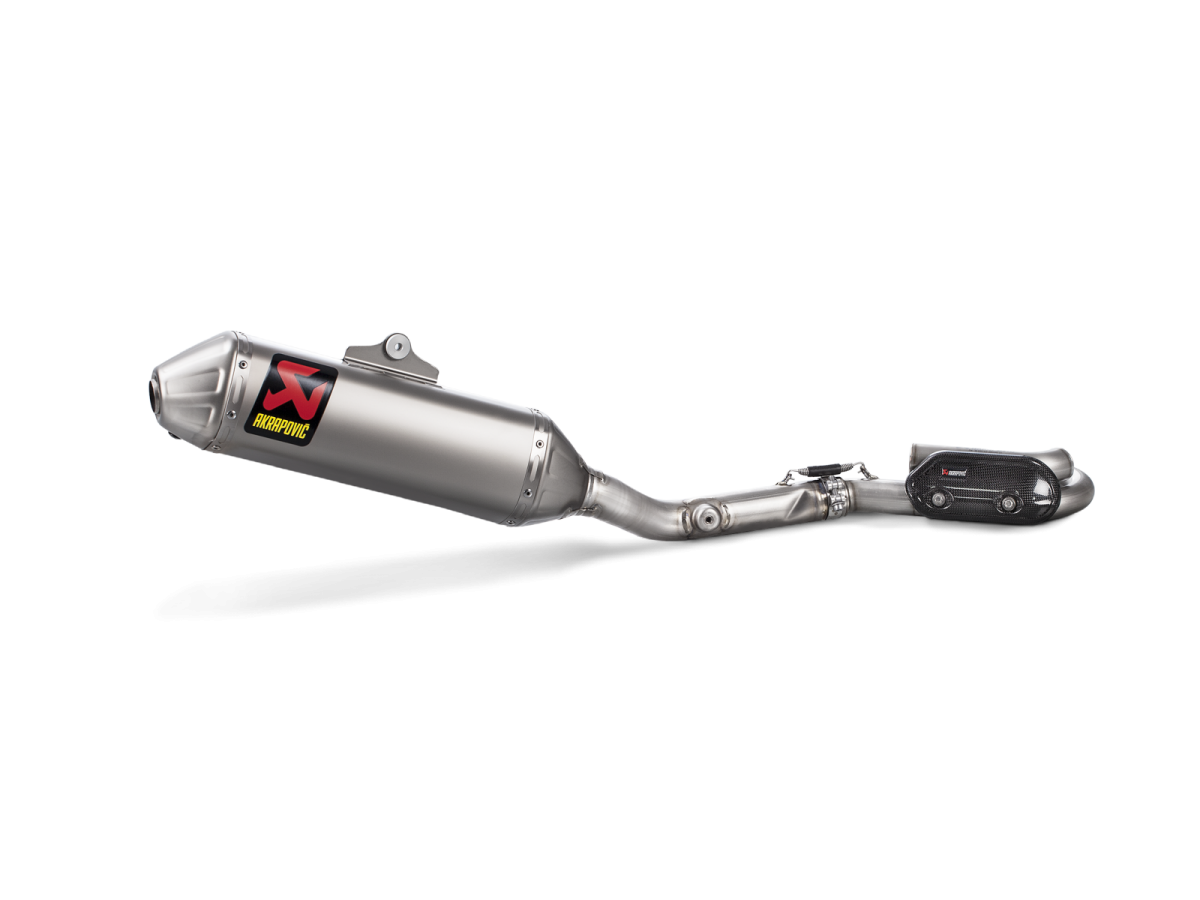 Full System Exhaust Akrapovič Evolution Line Titanium Kawasaki Kx 250 - Xc (2021 - 2023)