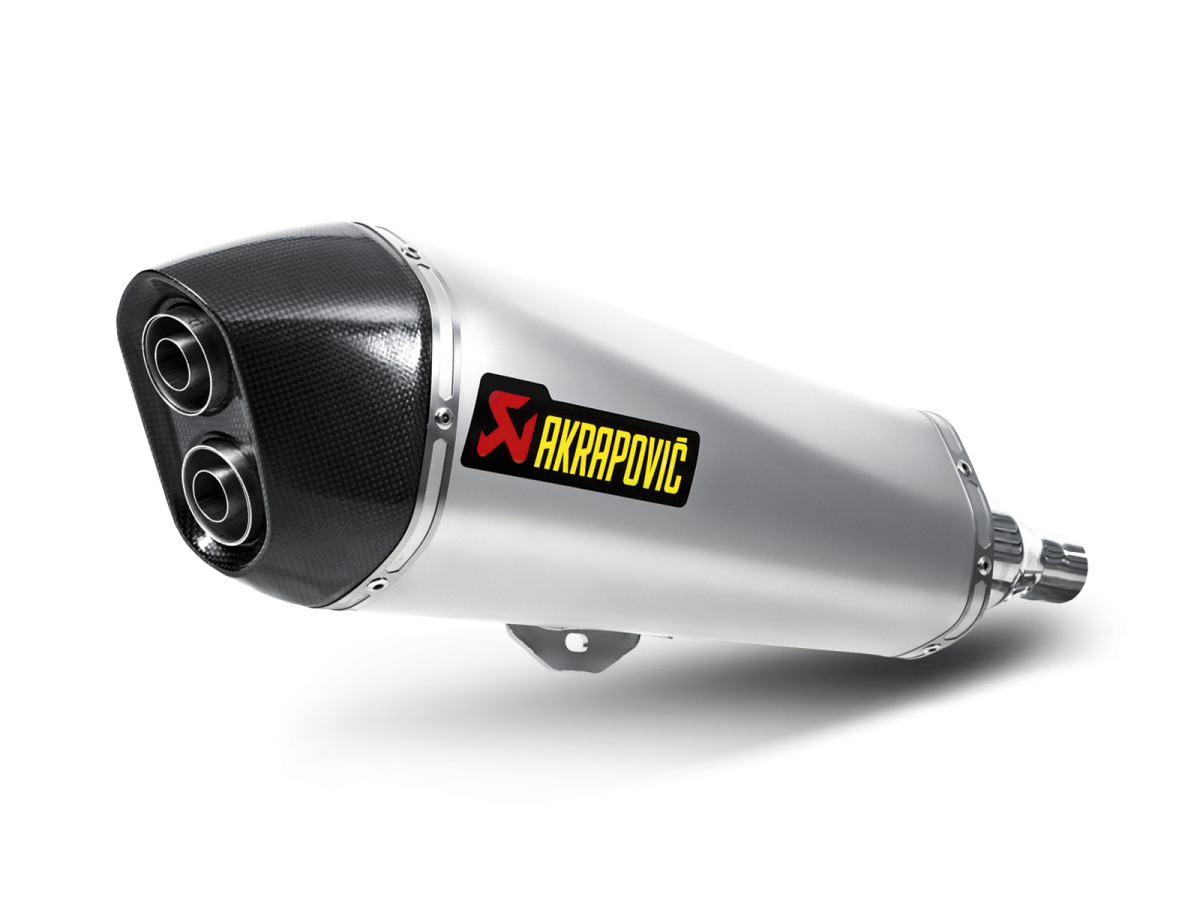 Silencer Exhaust Akrapovič Slip-On Line Ss Piaggio Mp3 500-500 Lt - Hpe (2008 - 2016)