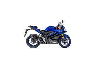 Akrapovic Yamaha Yzf R25 16 - 2021 Terminale Di Scarico Slip-On Carbonio  Moto Omologato