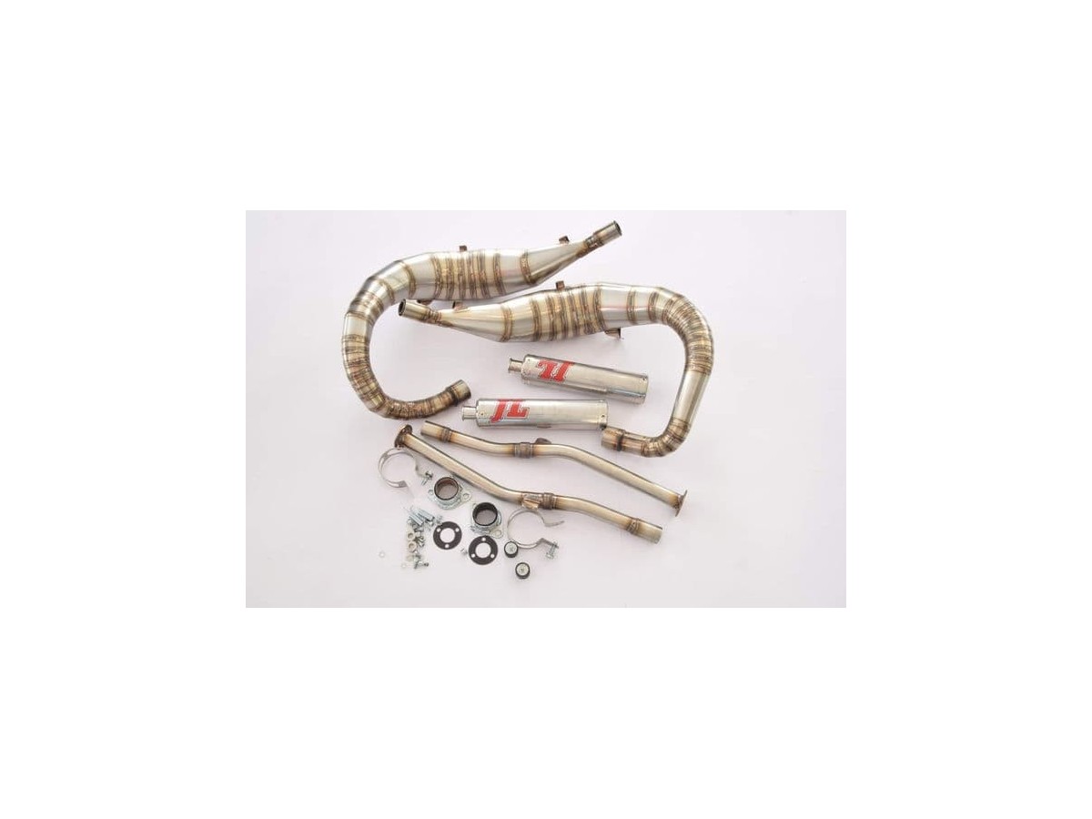 Full System Jl Exhausts Stainless Steel Top Rear Exit Style Yamaha Tdr250