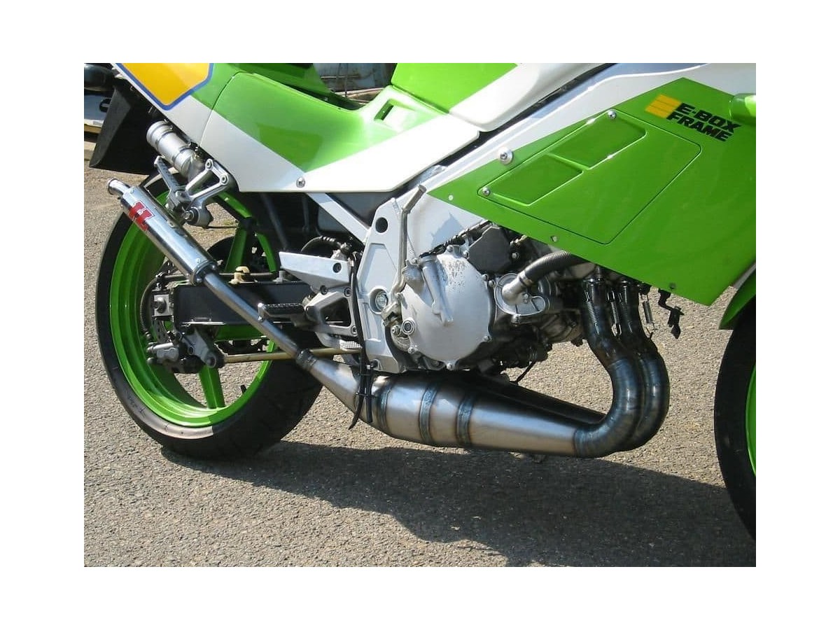 Échappement Silencieux Jl Exhausts Acier Doux Côte À Côte Kawasaki Kr1S