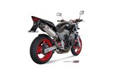 Schalldämpfer Escape Mivv Oval Titanium mit Carbon Cup Honda Hornet 600 2003 - 2006