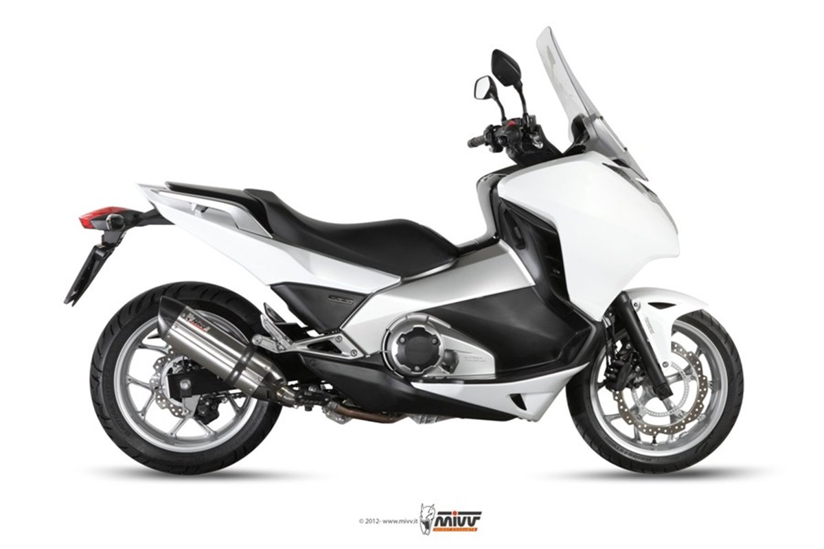 Schalldämpfer Escape Mivv Suono Edelstahl Honda Integra 700 2012 - 2013