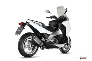 Schalldämpfer Escape Mivv Suono Edelstahl Honda Integra 700 2012 - 2013