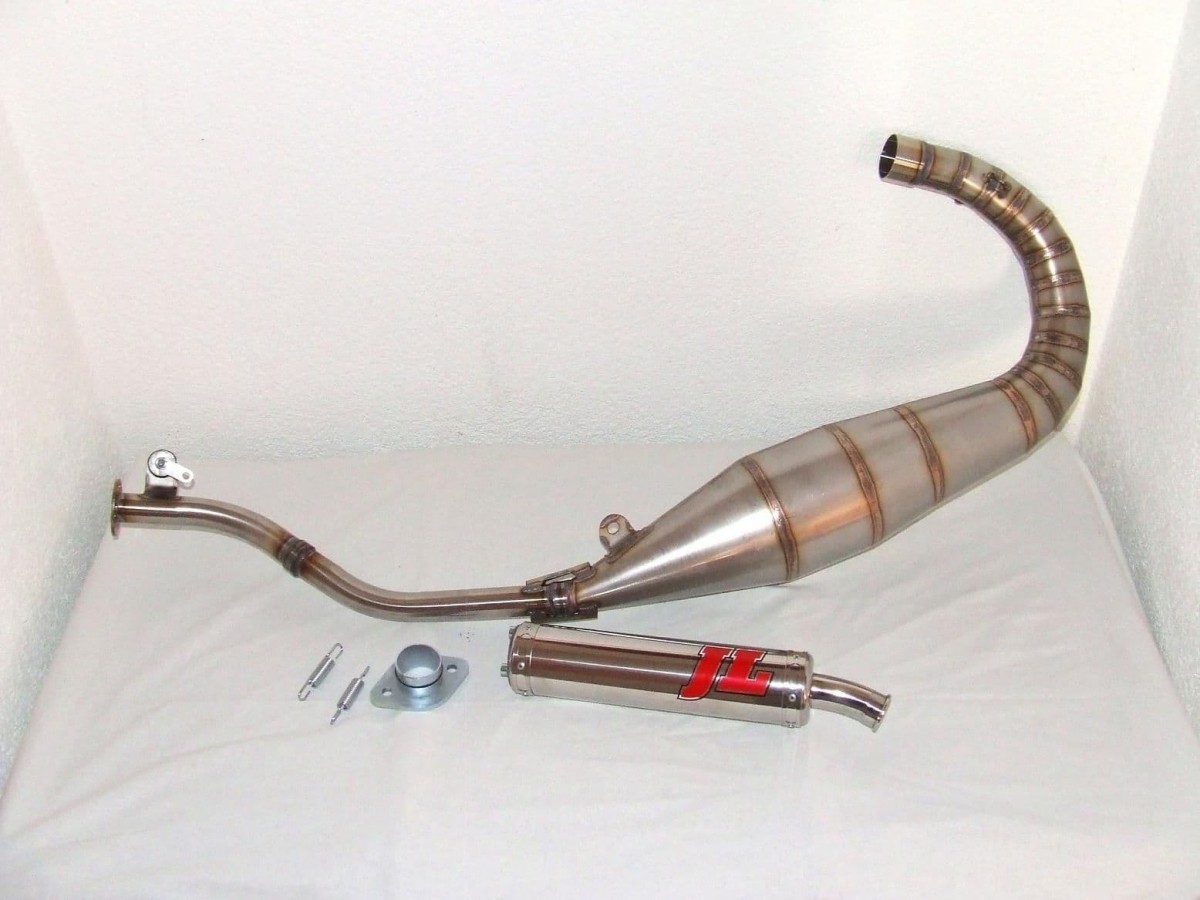 Système Complet D'Échappement Jl Exhausts Acier Doux Aprilia Rs125 1996-2016