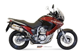 Sistema di Scarico Terminale H.040.L7 Mivv Suono Inox Honda Xlv Transalp 700 2008 - 2013