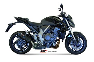 Sistema di Scarico Terminale H.041.L9 Mivv Suono Inox Nero Honda Cb 1000 R 2008 - 2017