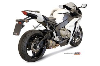 Schalldämpfer Escape Mivv Suono Edelstahl Honda Cbr 1000 Rr 2008 - 2013